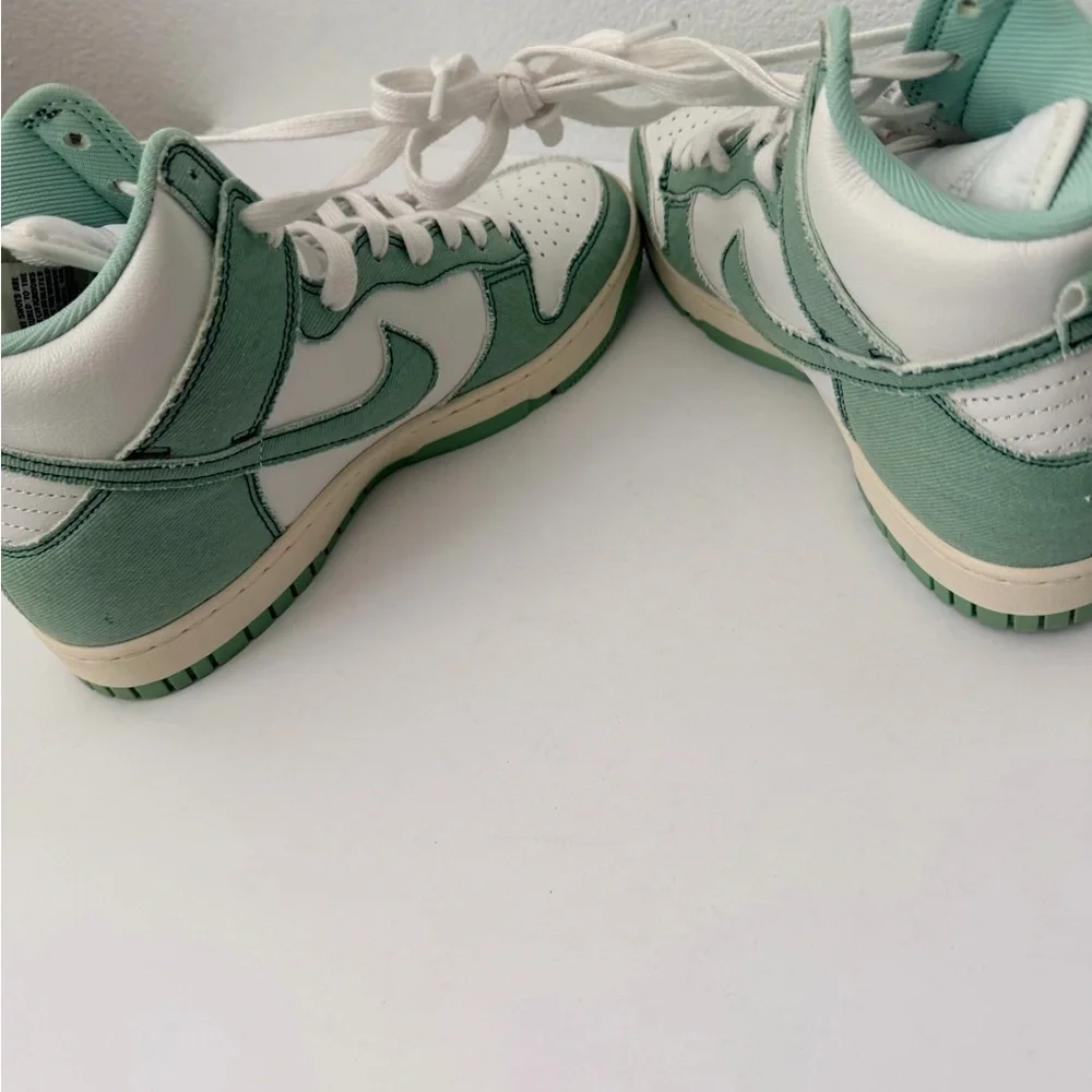 Level SS/New -Nike Wmns Dunk High 1985 'Green Denim' DV1143-300 Sz 10.5